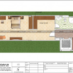 7 Mặt bằng công năng tầng 5 nhà ống chữ l tại hà nội sh nop 0168