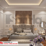 7 Thiết kế nội thất phòng ngủ 2 biệt thự tân cổ điển khu đô thị vinhomes hải phòng vhi 0001