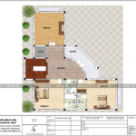 8 Mặt bằng công năng tầng 3 biệt thự mái dốc đẹp tại hải phòng sh btp 0123