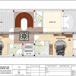 9 Mặt bằng công năng tầng 4 nhà ống giả biệt thự tại bắc ninh sh nop 0170