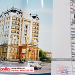 11 Ảnh thực tế hồ sơ thiết kế khách sạn kiến trúc pháp đẹp tại an giang sh ks 0063