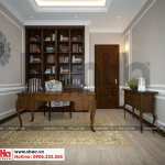 11 Thiết kế nội thất phòng làm việc biệt thự song lập khu đô thị vinhomes hải phòng vhi 0002