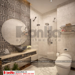 15 Thiết kế nội thất phòng tắm wc biệt thự song lập khu đô thị vinhomes hải phòng vhi 0002