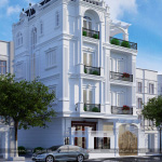 Nhà ống kiến trúc giá biệt thự pháp đẹp