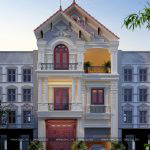 2 Mẫu thiết kế nhà ống cổ điển 3 tầng tại hải phòng sh nop 0175