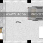 3 Mặt bằng công năng tầng hầm nhà ống hiện đại đẹp tại sài gòn sh nod 0190