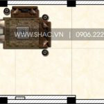 4 Mặt bằng công năng tầng trệt nhà ống hiện đại mặt tiền 5m tại sài gòn sh nod 0190