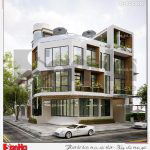 5 Thiết kế phương án 2 nhà hàng 4 tầng tại bắc ninh sh bck 0050