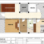 6 Mặt bằng công năng tầng 4 nhà ống hiện đại đẹp tại hải phòng sh nod 0189