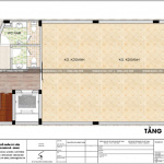 7 Mặt bằng công năng tầng 2 3 4 5 6 7 tòa nhà văn phòng đẹp tại quảng ninh sh vp 0035