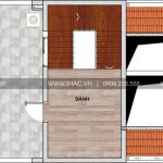 7 Mặt bằng công năng tầng tum nhà ống cổ điển đẹp tại hải phòng sh nop 0175