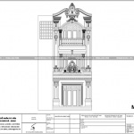 7 Mặt đứng d a nhà ống phong cách châu âu 3 tầng tại khánh hòa sh nop 0173