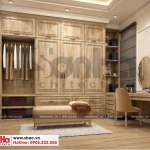 7 Thiết kế nội thất khu thay đồ phòng ngủ 1 biệt thự song lập khu đô thị vinhomes hải phòng vhi 0002