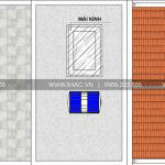 8 Mặt bằng công năng tầng mái nhà ống pháp mặt tiền 7,5m tại hải phòng sh nop 0175