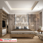 8 Mẫu thiết kế nội thất phòng ngủ 2 biệt thự tân cổ điển khu đô thị vinhomes hải phòng vhi 0002