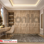 9 Thiết kế nội thất khu thay đồ phòng ngủ 2 biệt thự song lập khu đô thị vinhomes hải phòng vhi 0002