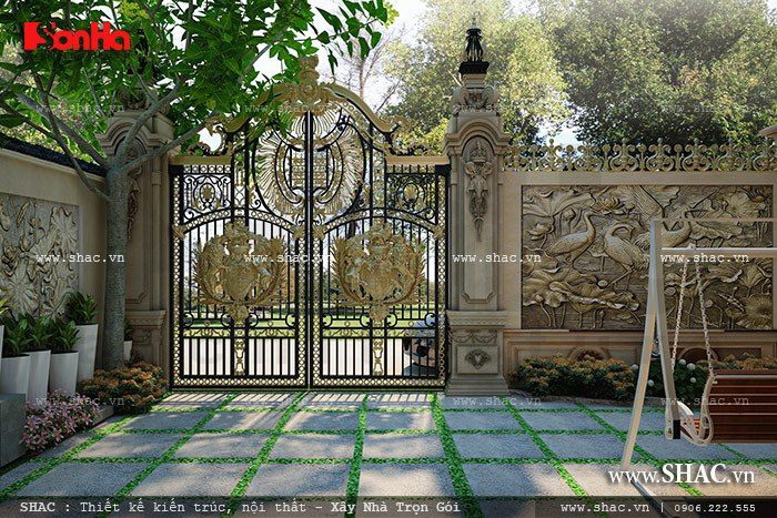 Hướng mở cổng hợp phong thủy 