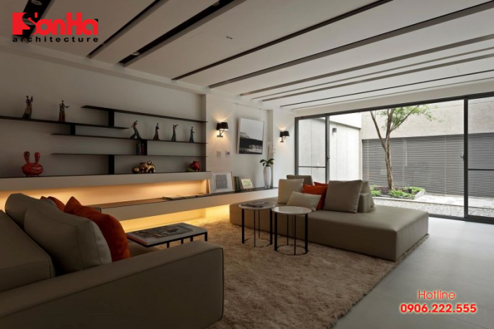 Phong cách thiết kế nội thất hiện đại mang đến không gian thoáng đãng