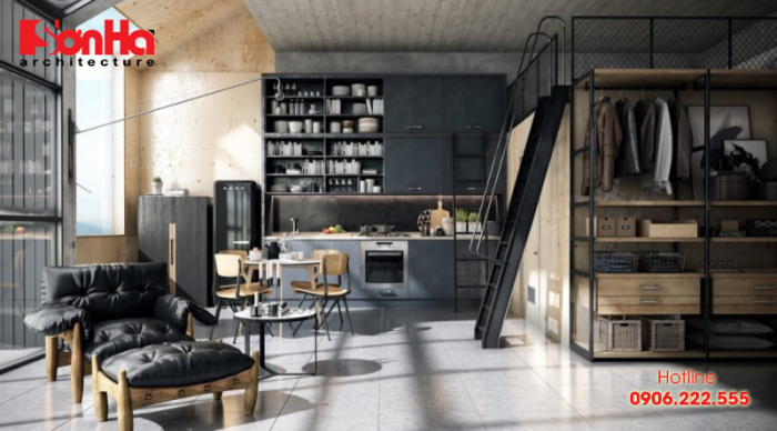 Xu hướng thiết kế nội thất với phong cách công nghiệp đón đầu năm 2019