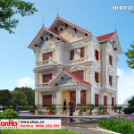 1 Thiết kế biệt thự tân cổ điển pháp đẹp tại bắc ninh sh btp 0128