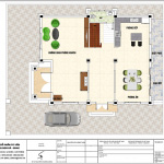 4 Mặt bằng công năng tầng 1 biệt thự tân cổ điển đẹp tại bắc ninh sh btp 0128