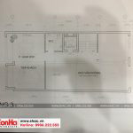 5 Ảnh thực tế mặt bằng công năng tầng 3 nhà ống tân cổ điển 5 tầng tại hải phòng sh nop 0177