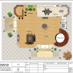 5 Mặt bằng công năng tầng 1 biệt thự tân cổ điển 2 mặt tiền tại hà nội sh btp 0129