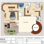 7 Mặt bằng công năng tầng 3 biệt thự phong cách châu âu tại hà nội sh btp 0129