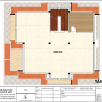 7 Mặt bằng công năng tầng áp mái biệt thự tân cổ điển đẹp tại bắc ninh sh btp 0128