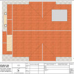 8 Mặt bằng công năng tầng mái biệt thự tân cổ điển mặt tiền 10m tại bắc ninh sh btp 0128