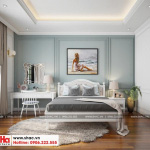 10 Thiết kế nội thất phòng ngủ 3 biệt thự tân cổ điển khu đô thị vinhomes hải phòng vhi 0003