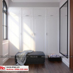 12 Thiết kế nội thất khu thay đồ phòng ngủ 4 biệt thự tân cổ điển khu đô thị vinhomes hải phòng vhi 0003