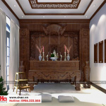 15 Mẫu nội thất phòng thờ biệt thự tân cổ điển khu đô thị vinhomes hải phòng vhi 0003