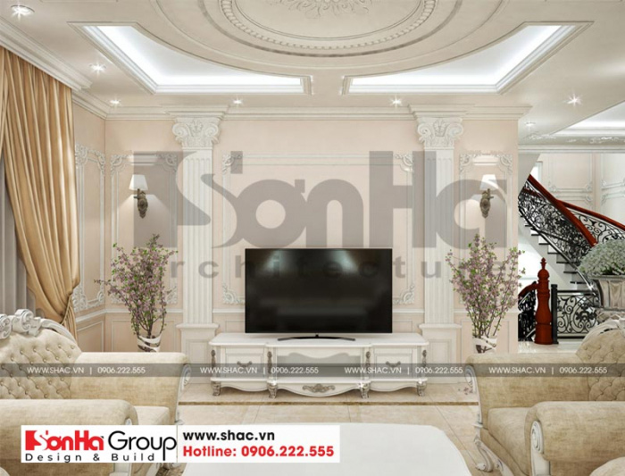 Kệ tivi phòng khách pháp