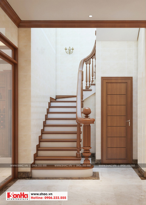 2 Mẫu nội thất sảnh thang biệt thự tân cổ điển khu đô thị vinhomes hải phòng vhi 0003