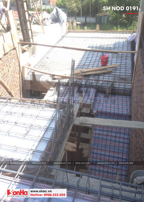 3 Ảnh thực tế thi công nhà ống hiện đại đẹp tại hải phòng sh nod 0191