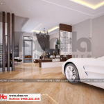 3 Thiết kế nội thất gara tầng 1 nhà phố liền kề khu đô thị waterfront hải phòng sh wfc 0003
