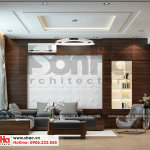 4 Mẫu nội thất phòng khách tầng 2 nhà phố liền kề khu đô thị waterfront hải phòng sh wfc 0003