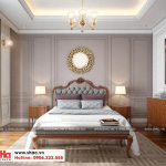 7 Mẫu nội thất phòng ngủ 1 biệt thự tân cổ điển khu đô thị vinhomes vhi 0003