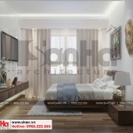 8 Mẫu nội thất phòng ngủ 3 nhà phố liền kề khu đô thị waterfront sh wfc 0003