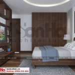 9 Thiết kế nội thất phòng ngủ 4 nhà phố liền kề khu đô thị waterfront hải phòng sh wfc 0003