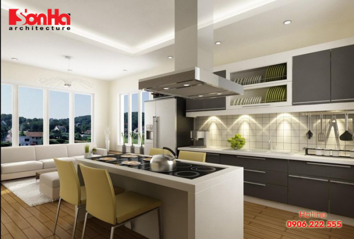 Bếp Âu công nghiệp – xu hướng mới nổi của thiết kế phòng bếp hiện đại