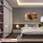 10 Mẫu nội thất phòng ngủ 3 nhà ống hiện đại 3 tầng tại hải phòng