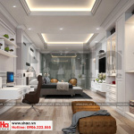 11 Thiết kế nội thất phòng ngủ con trai biệt thự tân cổ điển 3 tầng tại sài gòn sh btp 0131