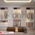 12 Mẫu nội thất khu thay đồ phòng ngủ con trai biệt thự tân cổ điển mặt tiền 18,3m tại sài gòn sh btp 0131