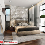 15 Thiết kế nội thất phòng ngủ hiện đại 4 biệt thự đơn lập khu đô thị waterfront hải phòng sh wfc 004