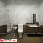 17 Mẫu nội thất phòng tắm wc nhà ống hiện đại đẹp tại hải phòng
