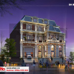 2 Mẫu thiết kế biệt thự tân cổ điển 3 tầng tại sài gòn sh btp 0131