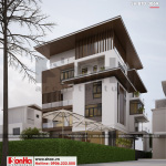 4 Mẫu thiết kế biệt thự hiện đại đẹp tại thái bình sh btd 0069