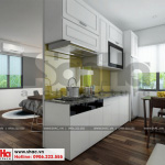 4 Mẫu thiết kế nội thất phòng bếp ăn hiện đại căn hộ cho thuê tại hải phòng